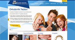 Desktop Screenshot of cyprus-orthodontics.com